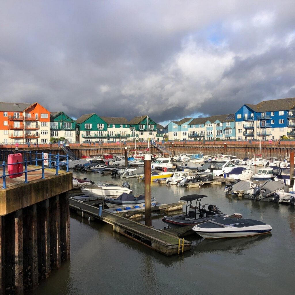 Exmouth dock and marina