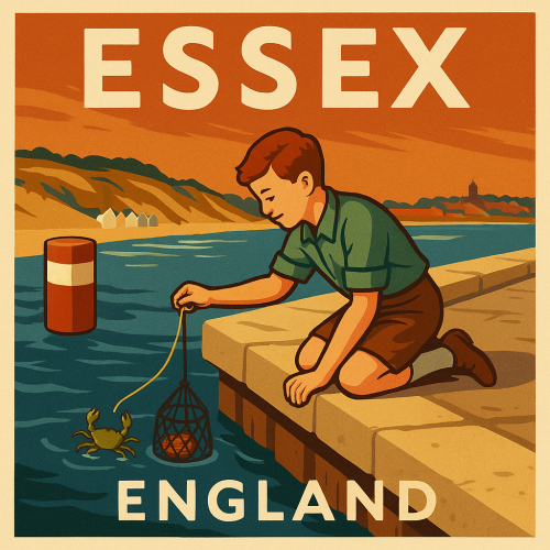 Essex crabbing graphic